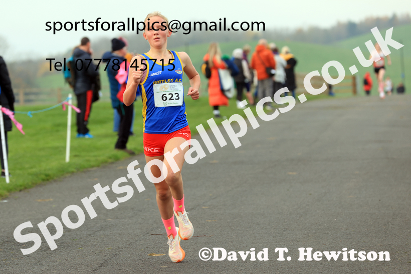 Boys and Girls Under-15s 2025 Heaton Memorial 10k Road Race, Newcastle Town Moor, Sunday, November 9th. Photo: David T. Hewitson/Sports for All Pics